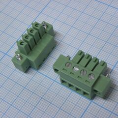 15EDGKM-3.81-04P-14-00A(H), разъемный клеммный блок, 4 контакта. серия 15edgkm-3.81