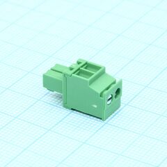 15EDGKB-3.5-02P-14-100A(H), разъемный клеммный блок. серия 15edgkb-3.5