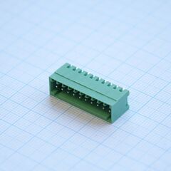 15EDGVC-2.5-10P-14-00A(H), разъемный клеммный блок на плату,серия 15edgvc-2.5