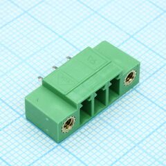 15EDGVM-3.81-03P-14-00A(H), разъемный клеммный блок на плату, 3 контакта. серия 15edgvm-3.81