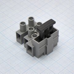 DG801-03P-11-00A(H), электромонтажный клеммник с предохранителем на 3 контакта