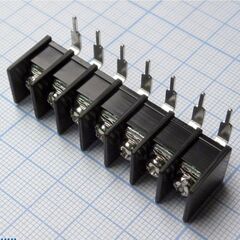 DG25R-B-07P-13-00A(H), барьерный клеммный блок на 7 контактов. серия dg25r-b