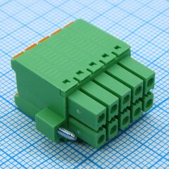15EDGKNHM-3.5-10P-14-00A(H), разъемный клеммный блок, 10 контактов. серия 15edgknhm-3.5