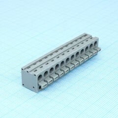 DG211V-5.0-12P-11-00A(H), нажимной безвинтовой клеммный блок 12 контактов