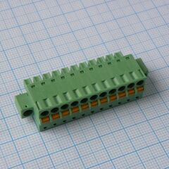 15EDGKDM-3.81-11P-14-00A(H), разъемный клеммный блок, серия 15edgkdm-3.81 11 контактов