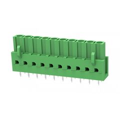 2EDGB-5.08-10P-14-00A(H), разъемный клеммный блок вертикальный 10 контактов шаг 5.08мм на плату