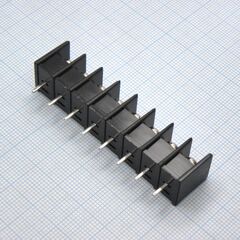 DG25C-B-08P-13-00A(H), барьерный клеммный блок на 8 контактов. серия dg25c-b