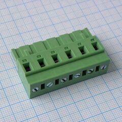 2EDGKA-7.5-06P-14-00AH, разъемный клеммный блок, 9 контактов. серия 2edgka-7.5