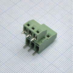 DG381B-3.81-06P-14-00A(H), винтовой клеммный блок c рельефной обоймой, 6 контактов. серия dg381b-3.81
