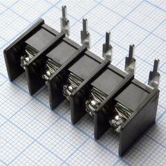 DG25R-B-05P-13-00A(H), барьерный клеммный блок на 5 контактов. серия dg25r-b