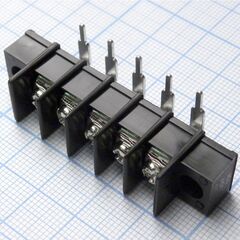 DG25R-A-05P-13-00A(H), барьерный клеммный блок на 5 контактов. серия dg25r-a