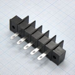 DG25H-A-05P-13-00A(H), барьерный клеммный блок на 5 контактов. серия dg25h-a