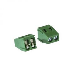 DG128-5.0-02P-14-00A(H), винтовой клеммный блок c рельефной обоймой, 2 контакта. серия dg128-5.0