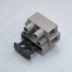 DG801-02P-11-00A(H), электромонтажный клеммник с предохранителем на 2 контакта