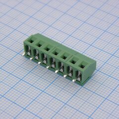 DG381-3.81-07P-14-00A(H), винтовой клеммный блок. серия dg381-3.81