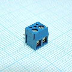 DG340R-3.81-02P-12-00A(H), винтовой клеммный блок с защитой провода, 2 контакта. серия dg340r-3.81