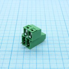 DG127A-5.08-04P-14-00A(H), винтовой клеммный блок c рельефной обоймой, 4 контакта. серия dg127a-5.08
