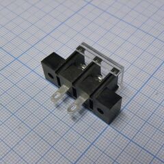 DG38H-A-02P-13-00A(H), барьерный клеммный блок на 2 контакта. серия dg38h-a
