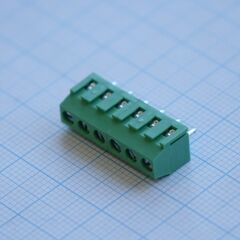 DG381-3.81-06P-14-00A(H), винтовой клеммный блок. серия dg381-3.81
