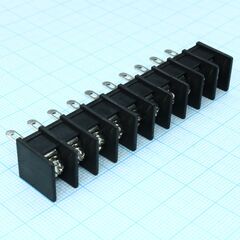 DG25H-B-10P-13-00A(H), барьерный клеммный блок на 10 контактов. серия dg25h-b