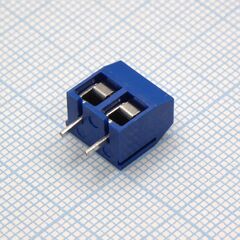 DG306-5.0-02P-12-00A(H), винтовой клеммный блок с защитой провода, 2 контакта. серия dg306-5.0