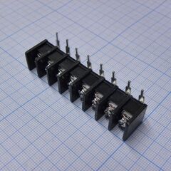 DG35R-B-08P-13-00A(H), барьерный клеммный блок на 8 контактов. серия dg35r-b