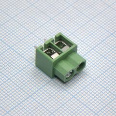 DG166-5.0-02P-14-00A(H), винтовой клеммный блок с защитой провода, 2 контакта. серия dg166-5.0