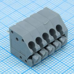 DG250-3.5-05P-11-01A(H), клеммник зажимной на плату