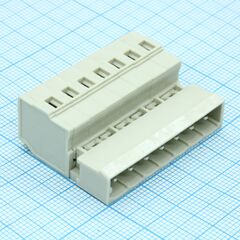 8EDGKR-5.0-07P-11-01A(H), разъемный клеммный блок, 7 контактов. серия 8edgkr-5.0