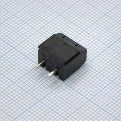 DG306-5.0-02P-13-00A(H), винтовой клеммный блок с защитой провода, 2 контакта. серия dg306-5.0