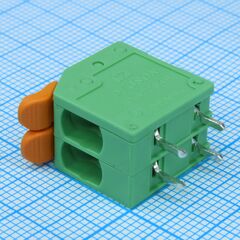 DG2204R-5.0-02P-14-00A(H), клеммник зажимной на плату