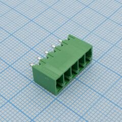 15EDGVC-3.5-05P-14-00A(H), разъемный клеммный блок на плату, 5 контактов. серия 15edgvc-3.5