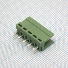 HT396V-3.96-05P-14-00A(H), клеммник на плату, 5 контактов. серия ht396v