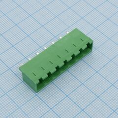2EDGVC-5.08-07P-14-00A(H), разъемный клеммный блок на плату, 7 контактов. серия 2edgvc-5.08
