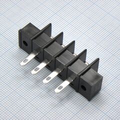 DG25H-A-04P-13-00A(H), барьерный клеммный блок на 4 контакта. серия dg25h-a