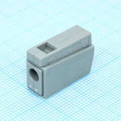 DG222-8.0-01P-11-00A(H), пружинный клеммник на печатную плату. 1 контакт