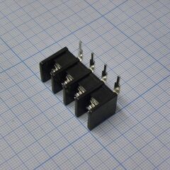 DG35R-B-04P-13-00A(H), барьерный клеммный блок на 4 контакта. серия dg35r-b