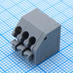 DG250-3.5-03P-11-01A(H), нажимной безвинтовой клеммный блок на 3 контакта. зажим типа торцевой контакт. серия dg250-3.5