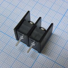 DG25C-B-02P-13-00A(H), барьерный клеммный блок на 2 контакта. серия dg25c-b
