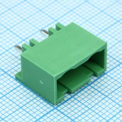 2EDGVC-7.62-02P-14-00A(H), разъемный клеммный блок на плату, 2 контакта. серия 2edgvc-7.62