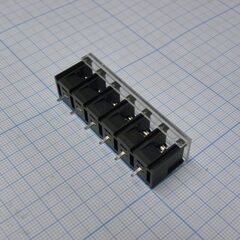 DG38C-B-06P-13-00A(H), барьерный клеммный блок на 6 контактов. серия dg38c-b
