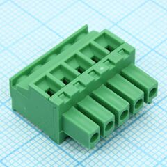 15EDGKB-3.81-05P-14-100A(H), разъемный клеммный блок. серия 15edgkb-3.81 5 контактов