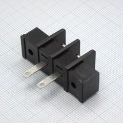 DG55H-A-02P-13-00A(H), барьерный клеммный блок на 2 контакта. серия dg55h-a