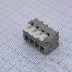 DG242V-5.0-04P-11-00A(H), нажимной, безвинтовой клеммный блок