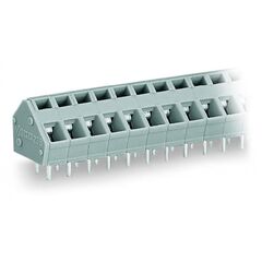 236-402, клеммная колодка типа провод к плате, 2 вывод(-ов), 28 awg, 12 awg, 2.5 мм2, зажим