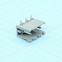 BCH-500H- 3 GY, корпусная часть для печатных плат, номинальный ток: 12 a, расчетное напряжение (iii/2): 320 в, номинальное сечение: 1,5 мм?, полюсов: 3, размер шага: 5 мм, цвет: сигнальный серый