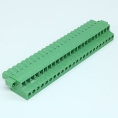 2EDGKCM-5.08-24P-14-00AH, соединительный блок 24 контакта шаг 5.08мм зеленый