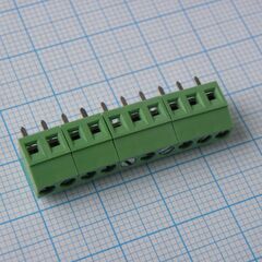 DG381-3.5-10P-14-00A(H), винтовой клеммный блок. серия dg381-3.5