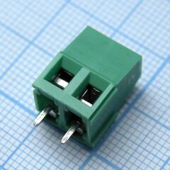 KF128V-5.0-02P-14, винтовой клеммный блок