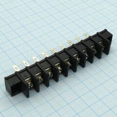 DG35H-A-09P-13-00AH, барьерный клеммный блок на 9 контактов. серия dg35h-a